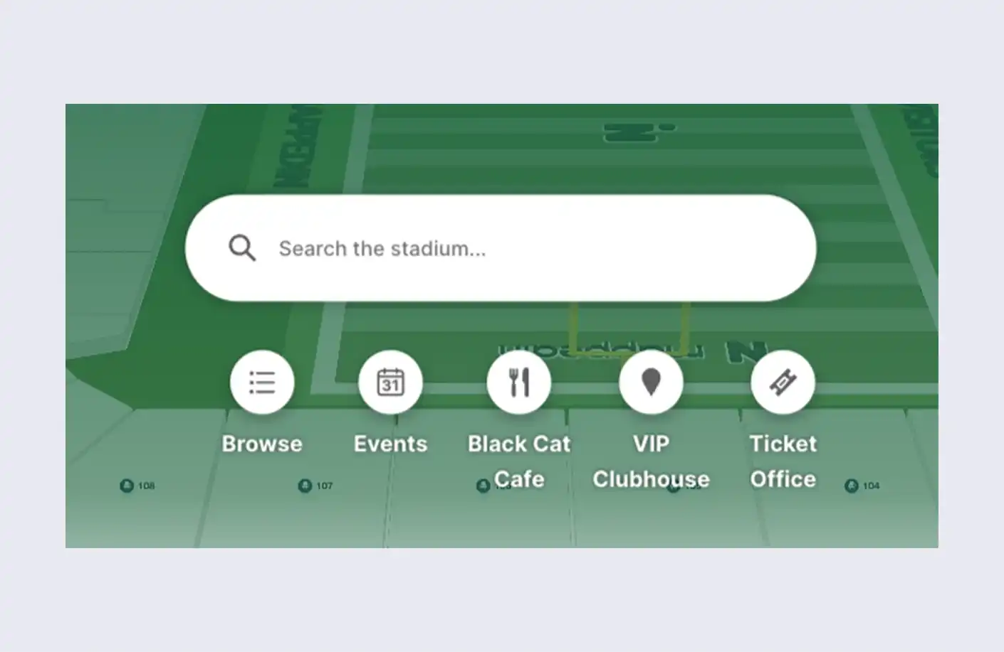 Highlight sponsored locations example